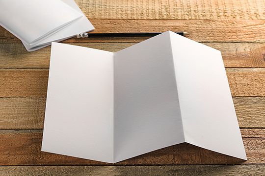 The best ways to fold a brochure
